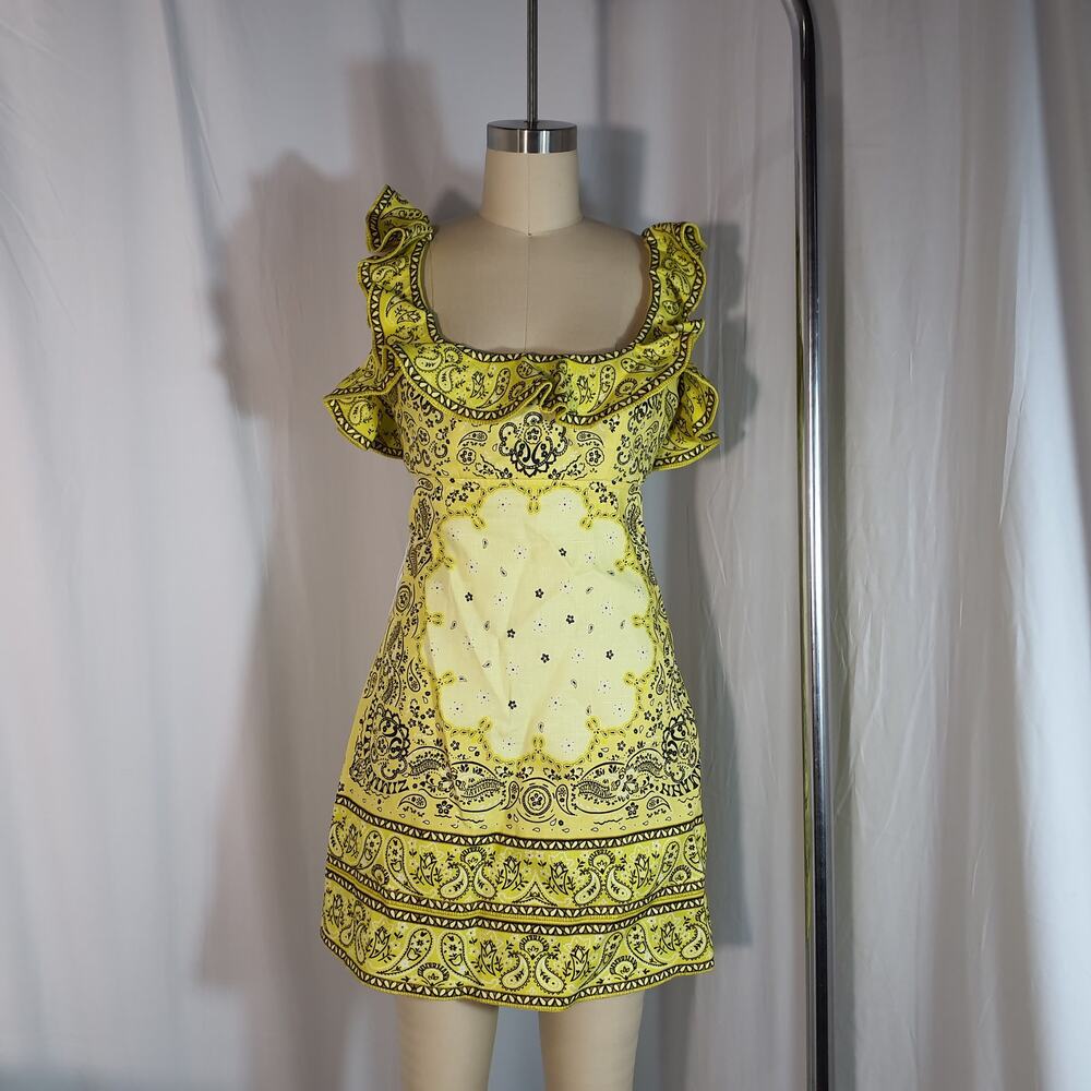Zimmermann Yellow Matchmaker Dress - Picture 3 of 7